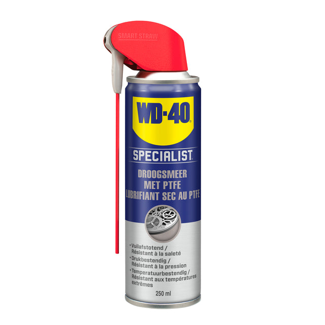 WD -40 - Spray Droogmeer Spécialiste avec PTFE 250ml | Peut un 1 morceau