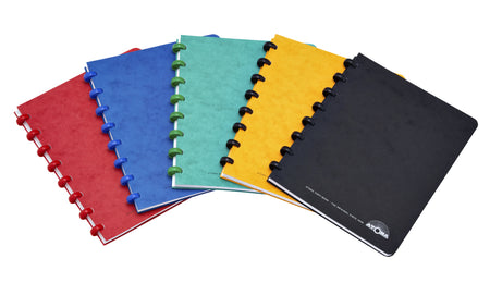 Atoma - Quaderno A5 rombo 5x5mm 144 pagine cartoncino 90gr assortiti | 10 pezzi
