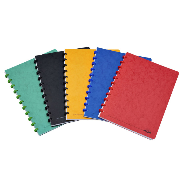 Atoma - Carnet A4 diamant 5x5mm 144 pages carton 90gr assortis | 10 pièces