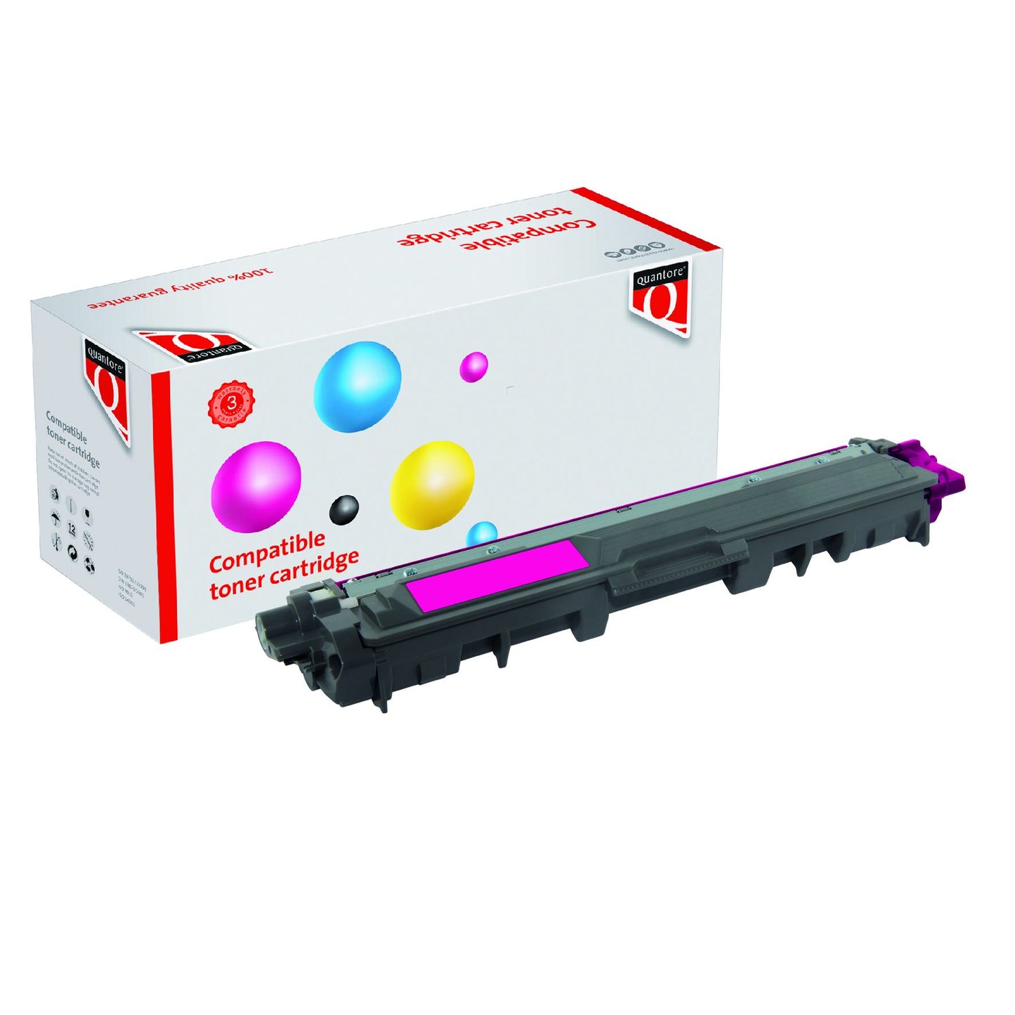 Quantore - Alternative toner pour TN-247M rouge