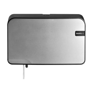 Quartzline -  Toiletpapierdispenser  q2 duo zilver