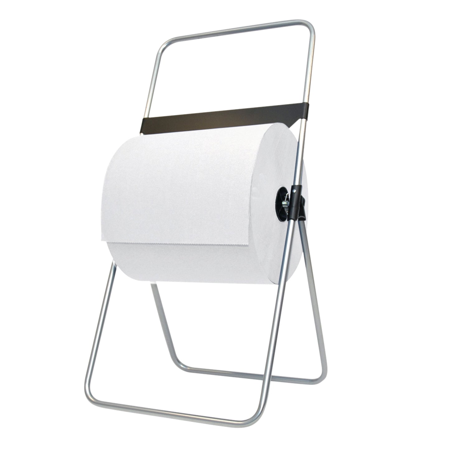 Euro Products -  Poetspapierdispenser Products V1 vloerstandaard zilver 438300