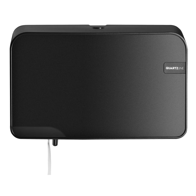 QuartzLine - Distributeur de papier toilette Q2 petit duo noir 441052