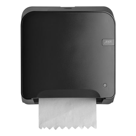 Quartzline - Distributore di asciugamani in rotolo Q14 Matic XL piccolo nero 441159