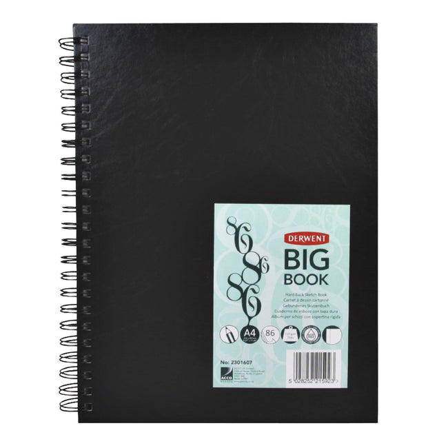 Derwent -  Schetsboek  big book a4 harde kaft