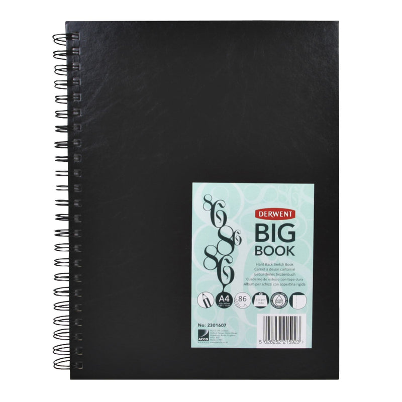 Derwent -  Schetsboek  big book a4 harde kaft
