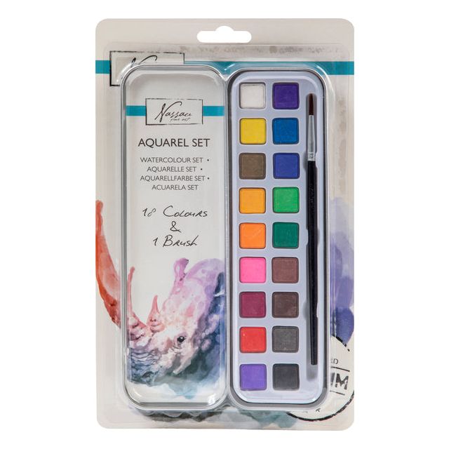 Sensations d'art - Paint acrylique Nassau Art 18napjes Ass | Peut un 1 morceau