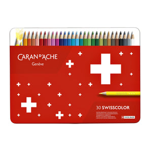 Caran d'ache -  Kleurpotloden caran d ache swisscolor 30 stuks ass