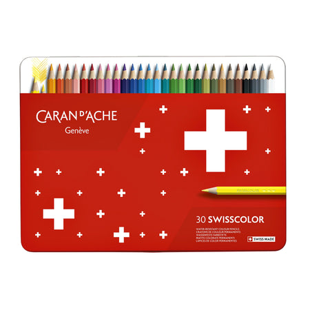 Caran d'ache -  Kleurpotloden caran d ache swisscolor 30 stuks ass