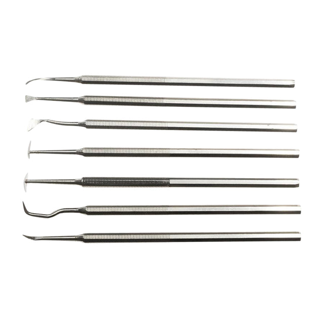 Conda - Set de spatules à modeler en métal 7 pièces