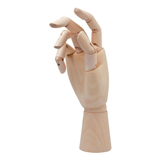 Conda - membres main conda femme droite 25 cm bois naturel