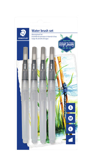 Staedtler – Waterbrush-Marker-Set mit 4 Breiten