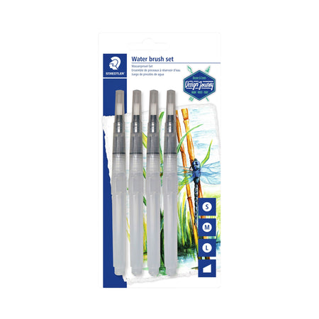 Staedtler - Waterbrush marker set of 4 widths