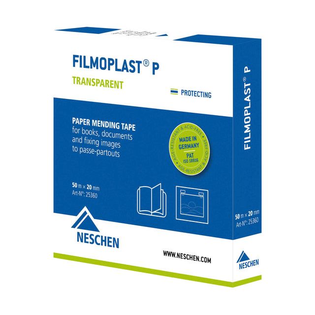 Filmoplast - P 2cmx50m transparent | Rollen Sie ein 1 Stück