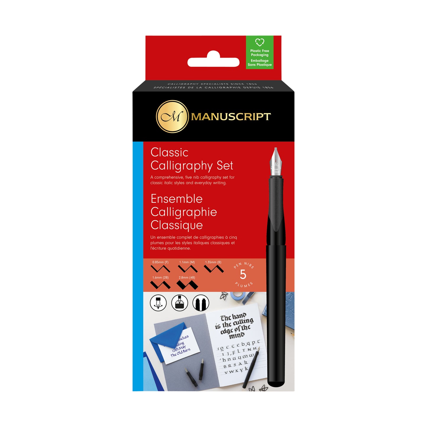 Manuscript -  Kalligrafiepen MC1185 classic 5-delig