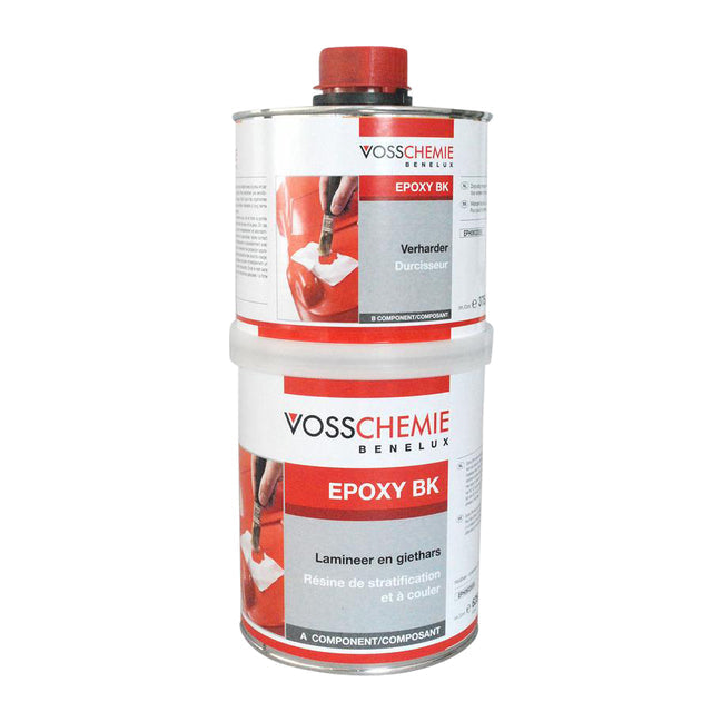 VOSS - Epoxy -BK -Harz 1 kg + Hardener