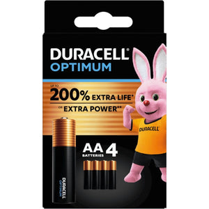 Duracell -  Batterij  optimum 4x aa | 20 stuks