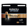 Duracell - Battery Optimum 8x AA | 8 pieces