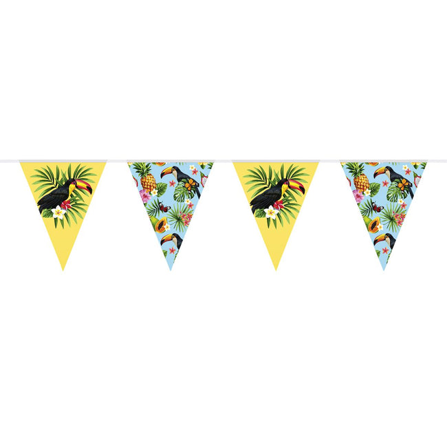 Folat -  Vlaggenlijn tropische Toekan 10 meter