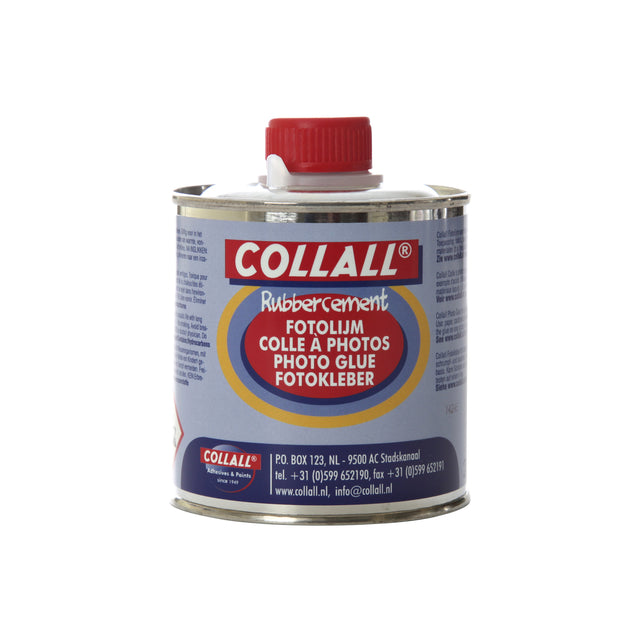 Collall - Rubbercement 250ml + kwast