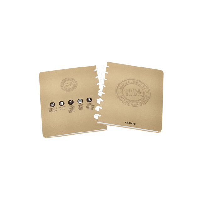 Adoc - Writing BIO A5 line 144 pages 90gr kraft