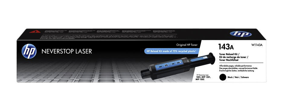 HP - Nachfüllpatrone w1143a 143a schwarz