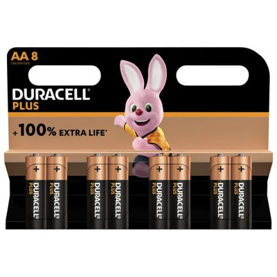 Duracell - Batteria Plus 8xAA