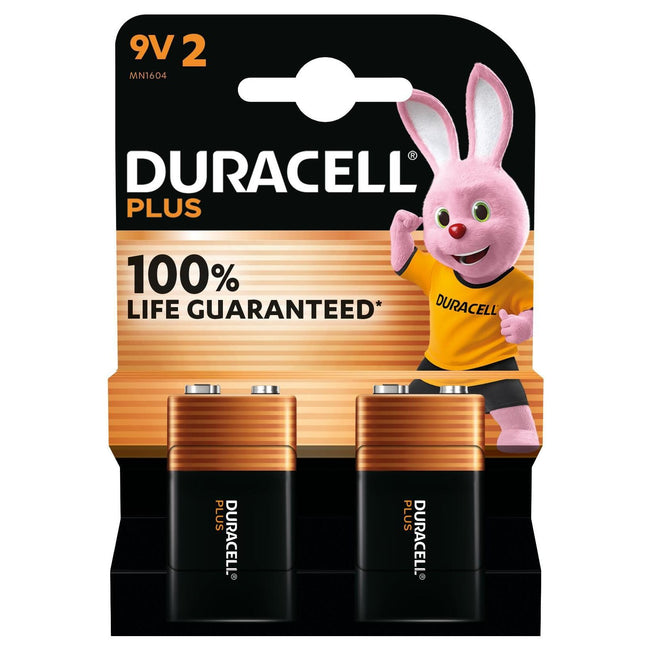 Duracell - Battery Plus 2x 9Volt