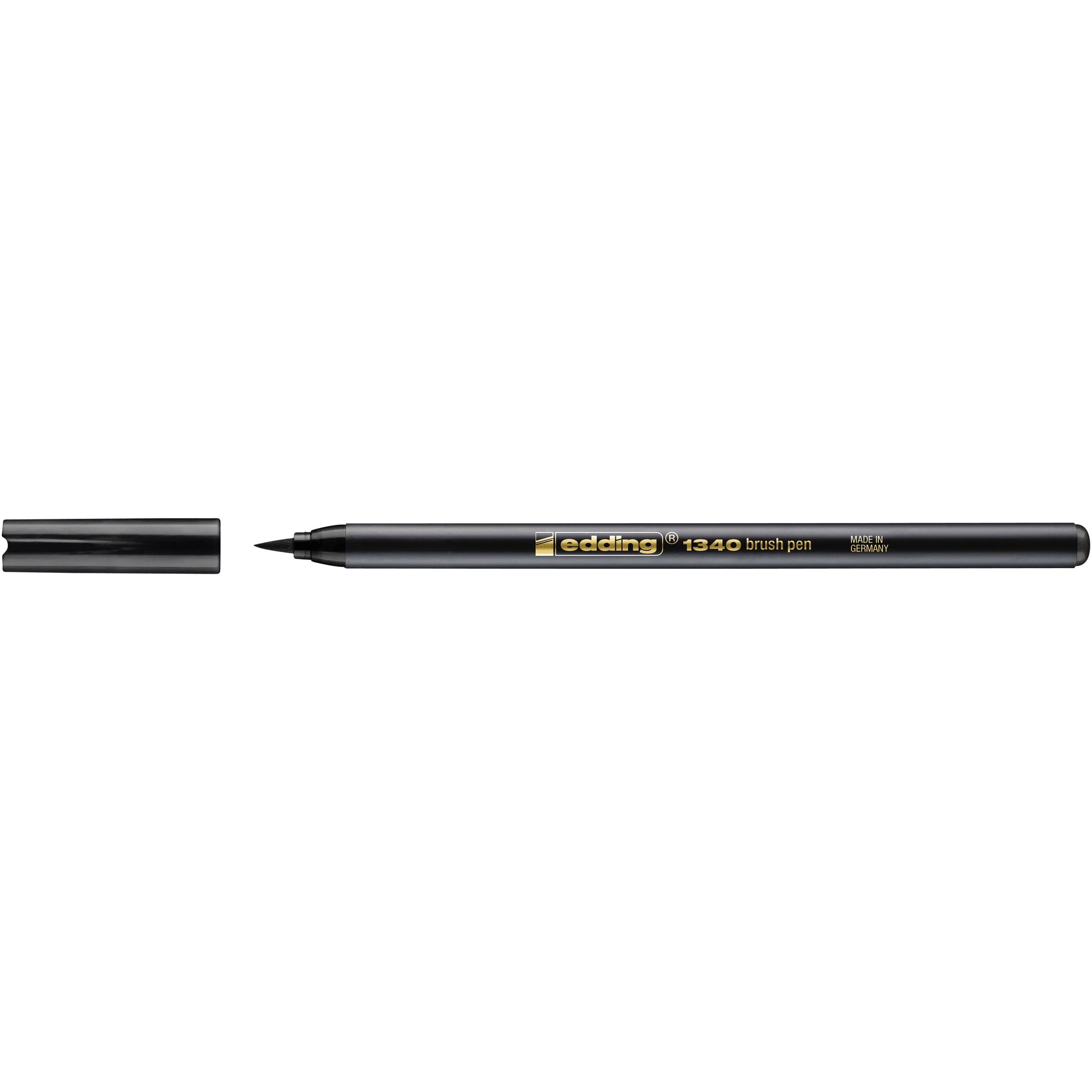 Edding - Pennello 1340 nero | 10 pezzi