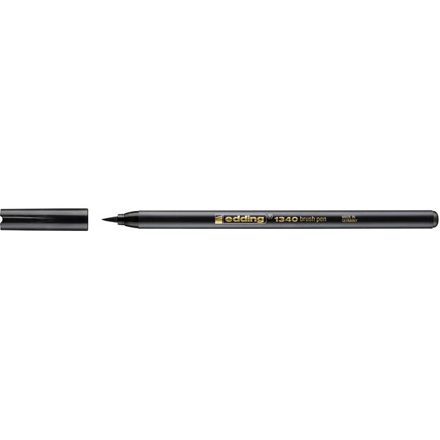 Edding - Brushpen Edding 1340 noir