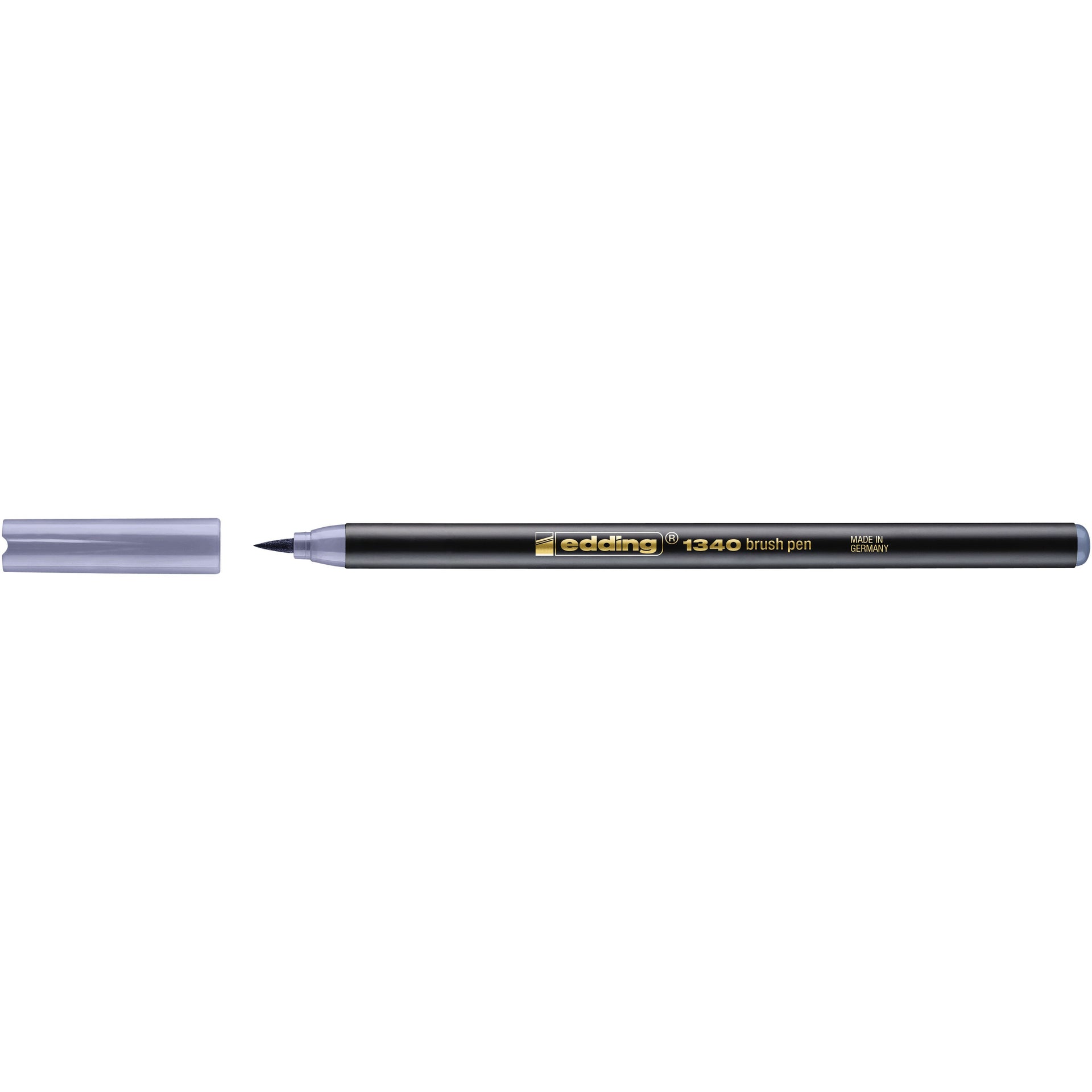 Edding - Pennello 1340 grigio argento | 10 pezzi