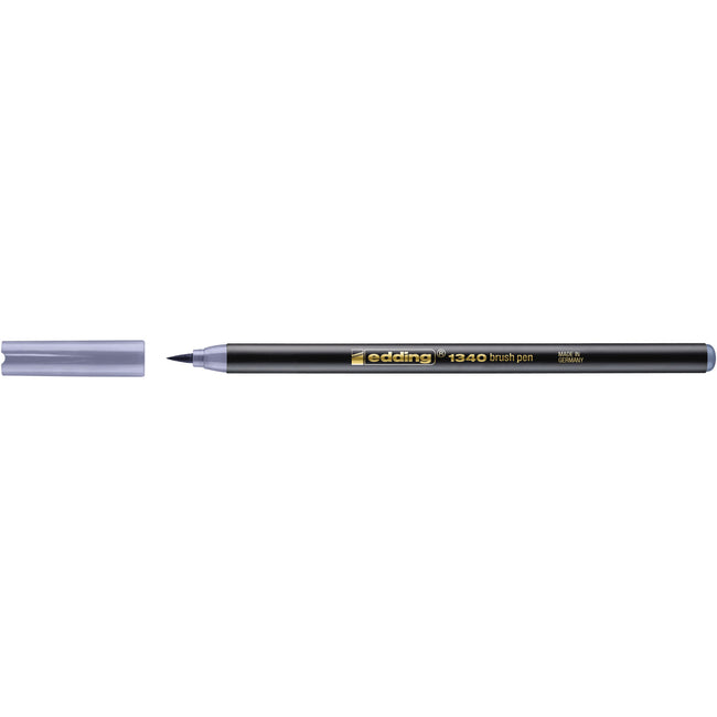 Edding - Pinselstift 1340 silbergrau