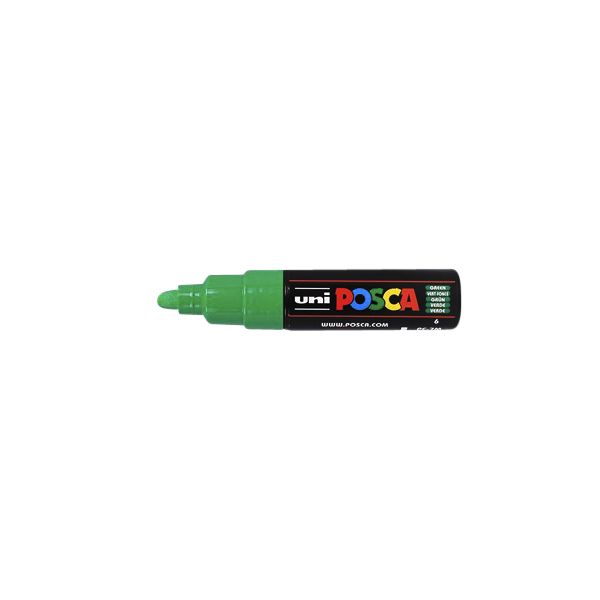 Posca -  Paintmarker Uni  PC7M breed donkergroen | 6 stuks