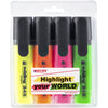 Edding - Highlighter 345 2-5mm assorted set of 4 pieces