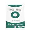 Exacompta - Scheda sistema 100x150mm linea bianca 100 pezzi