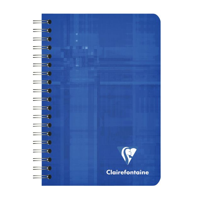 Clairefontaine -  Notitieboek  95x140 5x5 100blz ass | 10 stuks