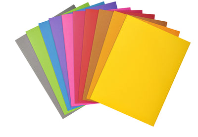 Exacompta - Carpeta plegable ROCK'S A4 80g surtida 100 piezas