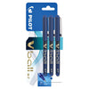 Pilot - Rollerball pen V-Ball 07 medium blue blister of 3 pieces