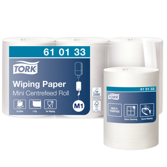 Tork - Carta pulente M1 Advanced 1 strato 120 m bianco 610133