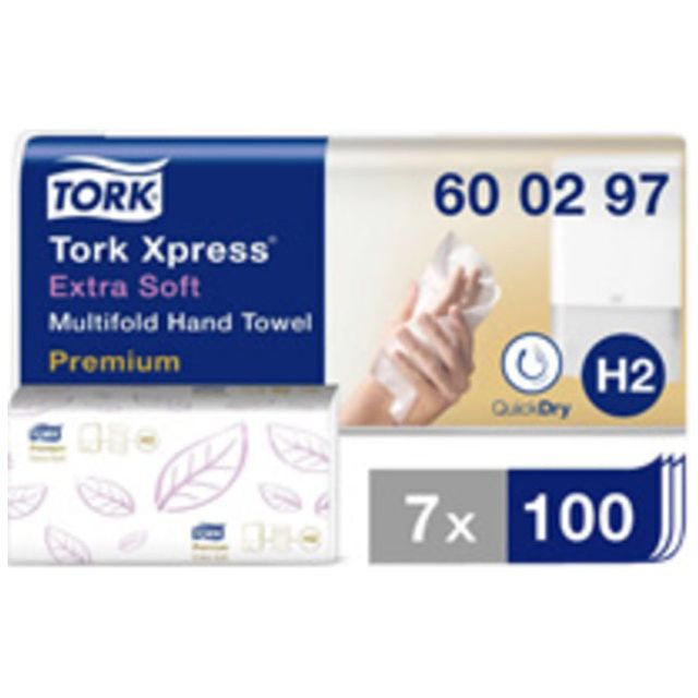 Tork - Towel Express H2 Multifold White 2L 600297 | 3 pièces