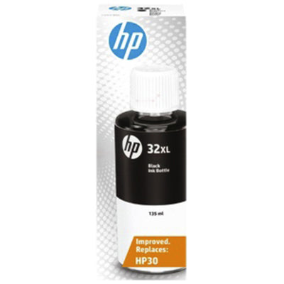 HP - Recharge encre 32xl 1vv24ae 135ml noir
