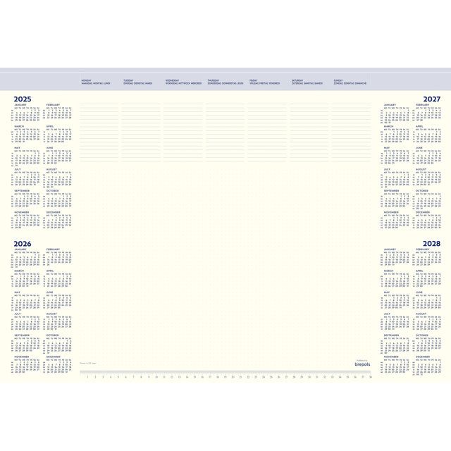 Brepols - Brepols bureauonderlegger mate 2025