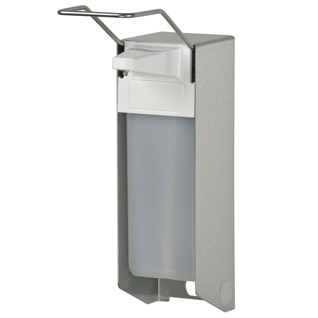 Ingo-man -  Zeepdispenser ingoman lange beugel 1000ml zilver
