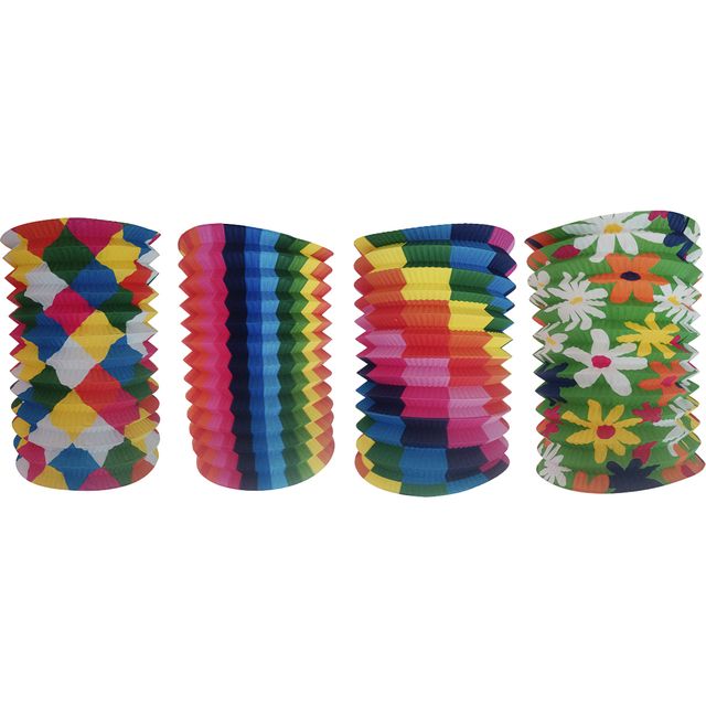 Haza - Lanterne à tirer 20cm assortie