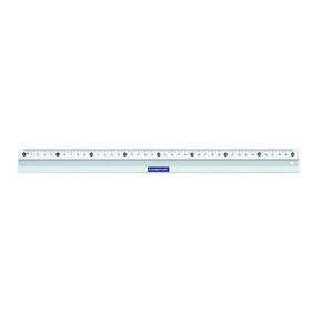 Staedtler - Lineal 563 400mm Aluminium | 10 Stück