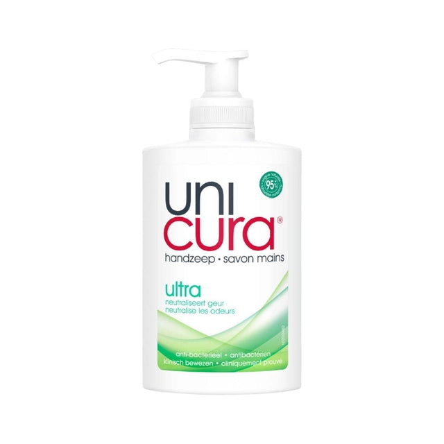 Unicura - Savon à main Liquide Ultra avec pompe 250 ml | 6 morceaux