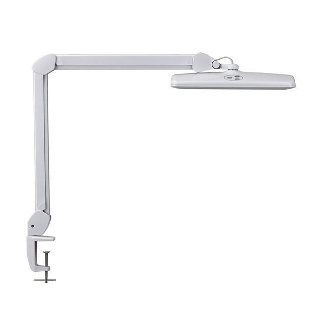 MAUL - Lampada da lavoro Intro LED con morsetto da tavolo dimmerabile bianco | 4 pezzi