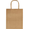 Folia Paper - Borsa con manico Folia carta kraft 125gr 18x21x8cm 20 pezzi naturale
