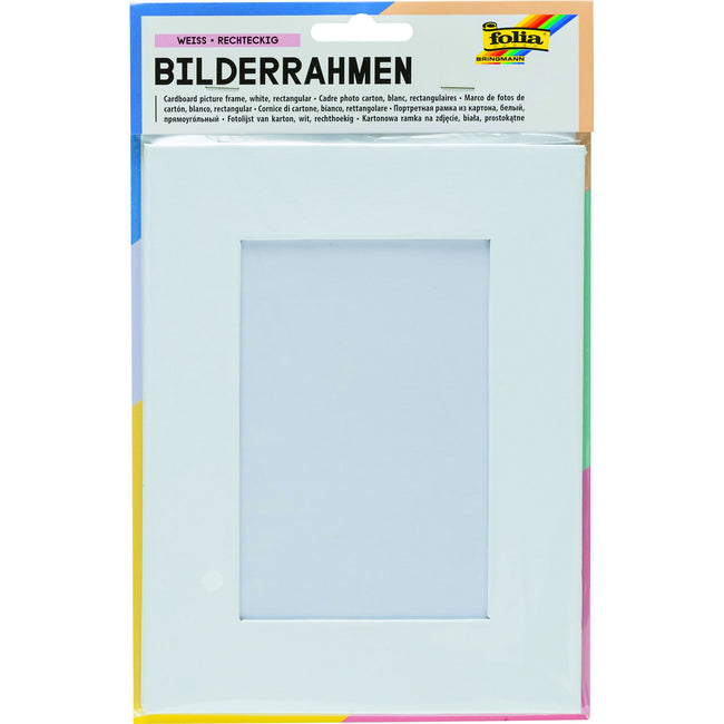 Folia Paper -  Fotoframe Folia 166x216mm karton wit
