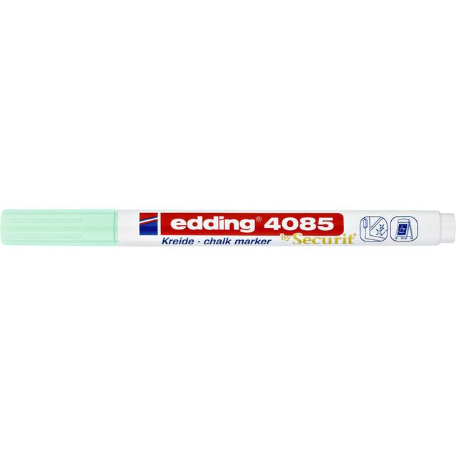 Edding - Chalkstift Edding 4085 um 1-2 mm Pastellgrün | Außenschachtel ein 10 Stück